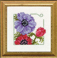 Anemonies cross stitch