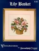 Victorian Floral Collection Lily Basket Leaflet