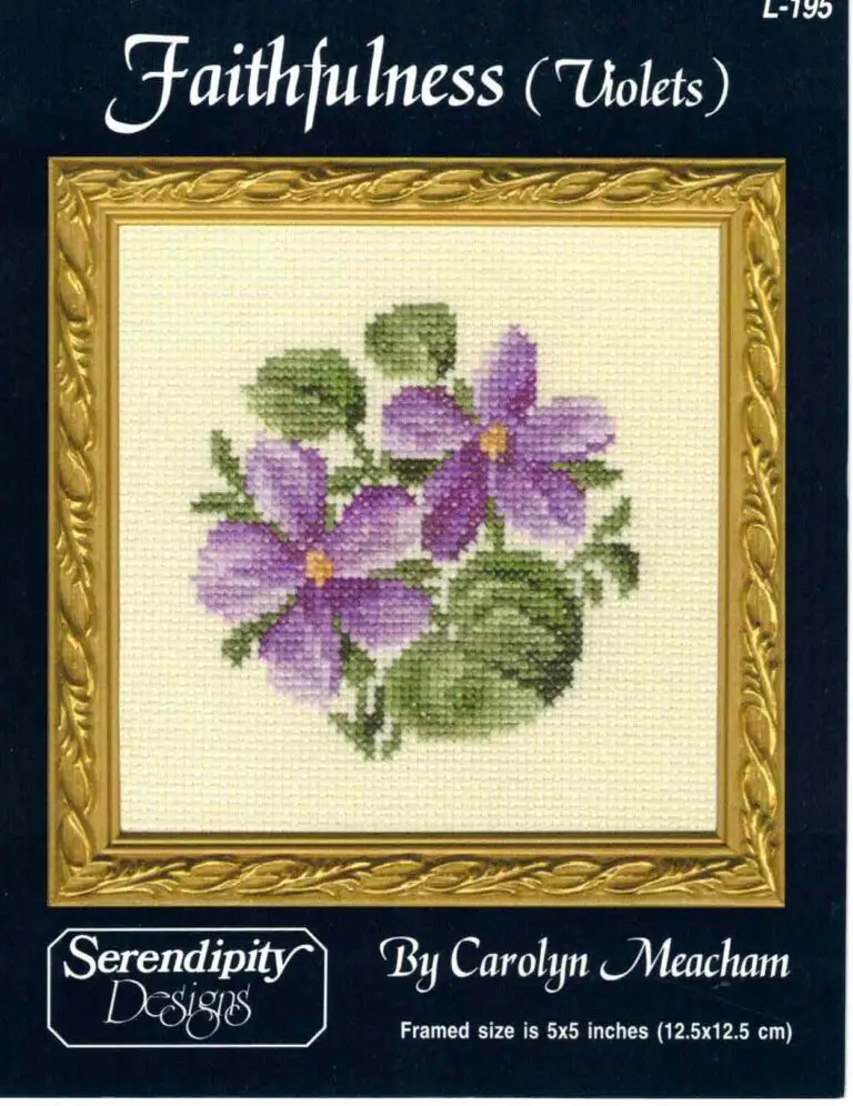 Charmers Collection Faithfulness (Violets) Complete Kit